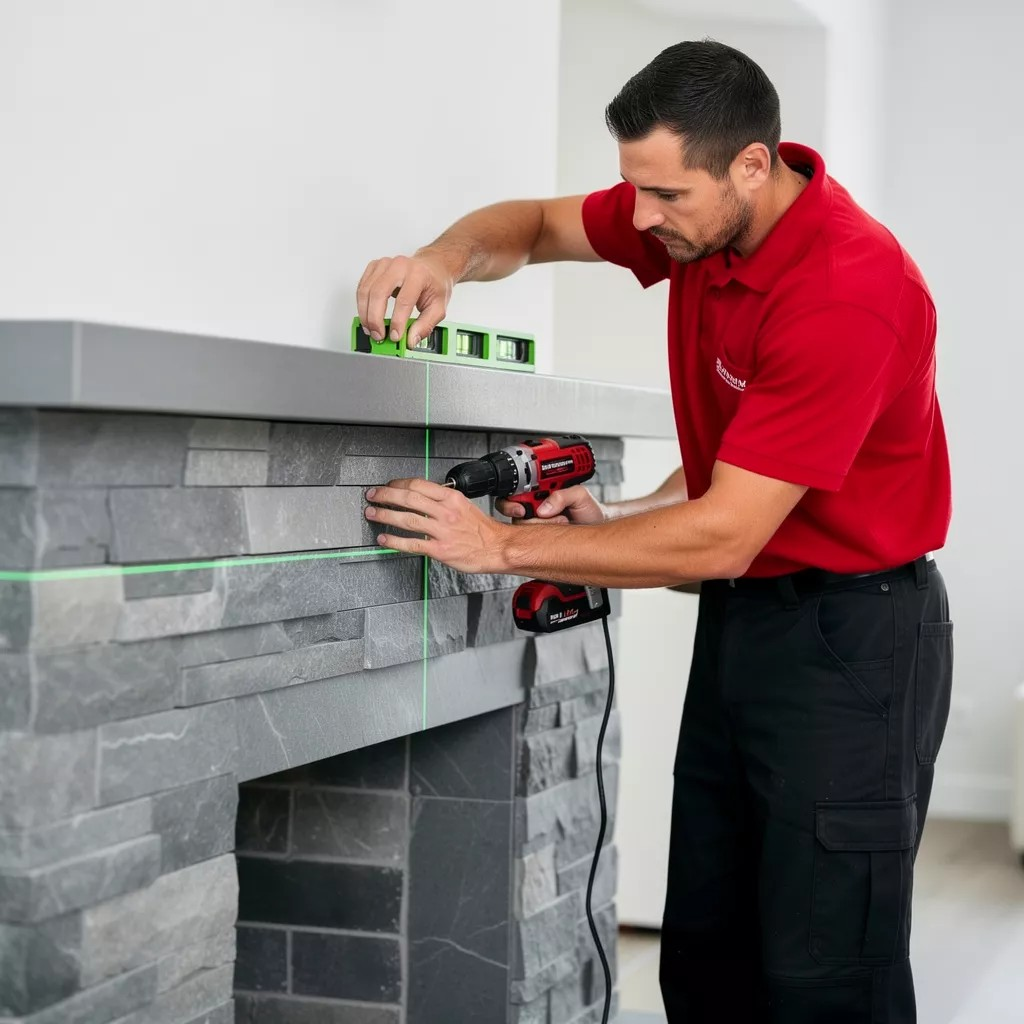 My Ottawa Handyman Professional fireplace mantel installation Ottawa process