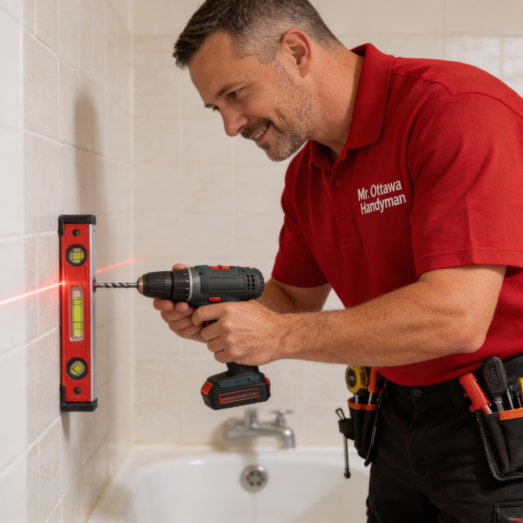 Grab_bar_installation ► My Ottawa Handyman My Ottawa Handyman